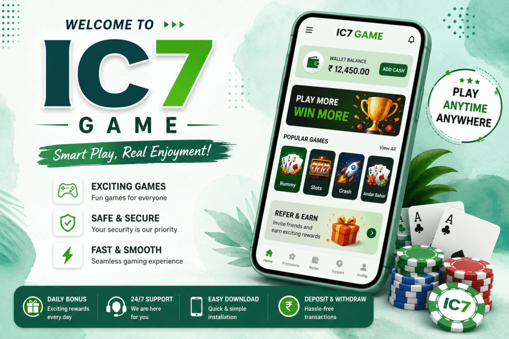 IC7 Game Login and Play