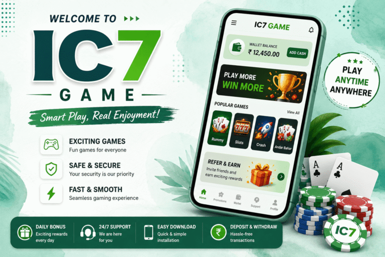 IC7 Game Login and Play